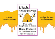 Load image into Gallery viewer, 1 Pack Bear Lake Raspberry and Honey Stirrers
