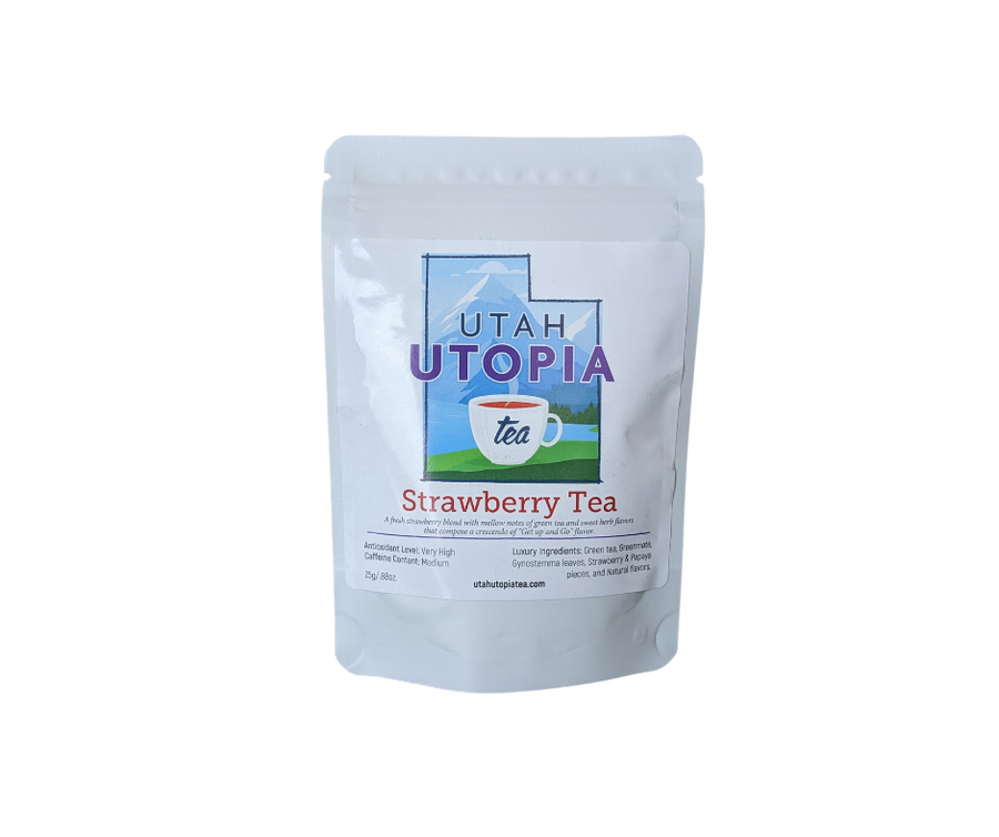 Strawberry Tea – Utah Honey Suckers