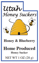 Load image into Gallery viewer, 12 Blueberry and Honey Suckers
