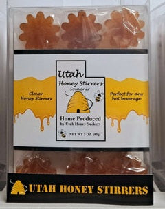 1 Pack Utah Original Honey Stirrers